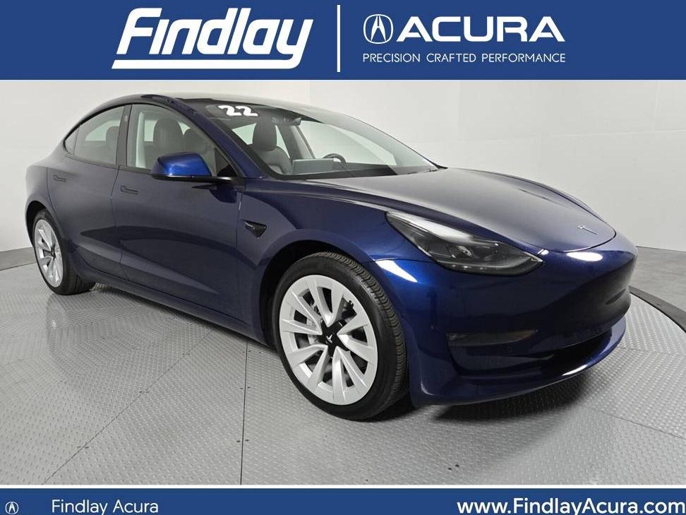 TESLA MODEL 3 2022 5YJ3E1EB4NF286295 image